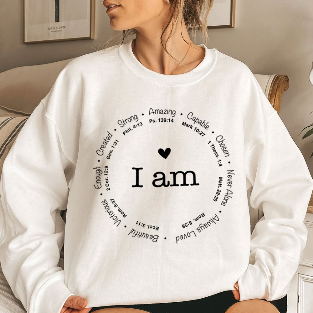 I Am Inspiration Christian Sweatshirt