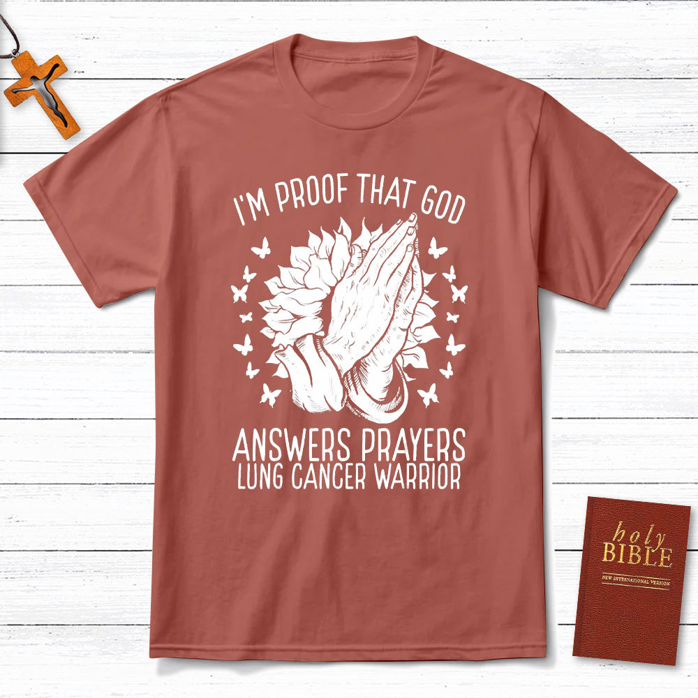 I Am Proof That God Christian T-Shirt