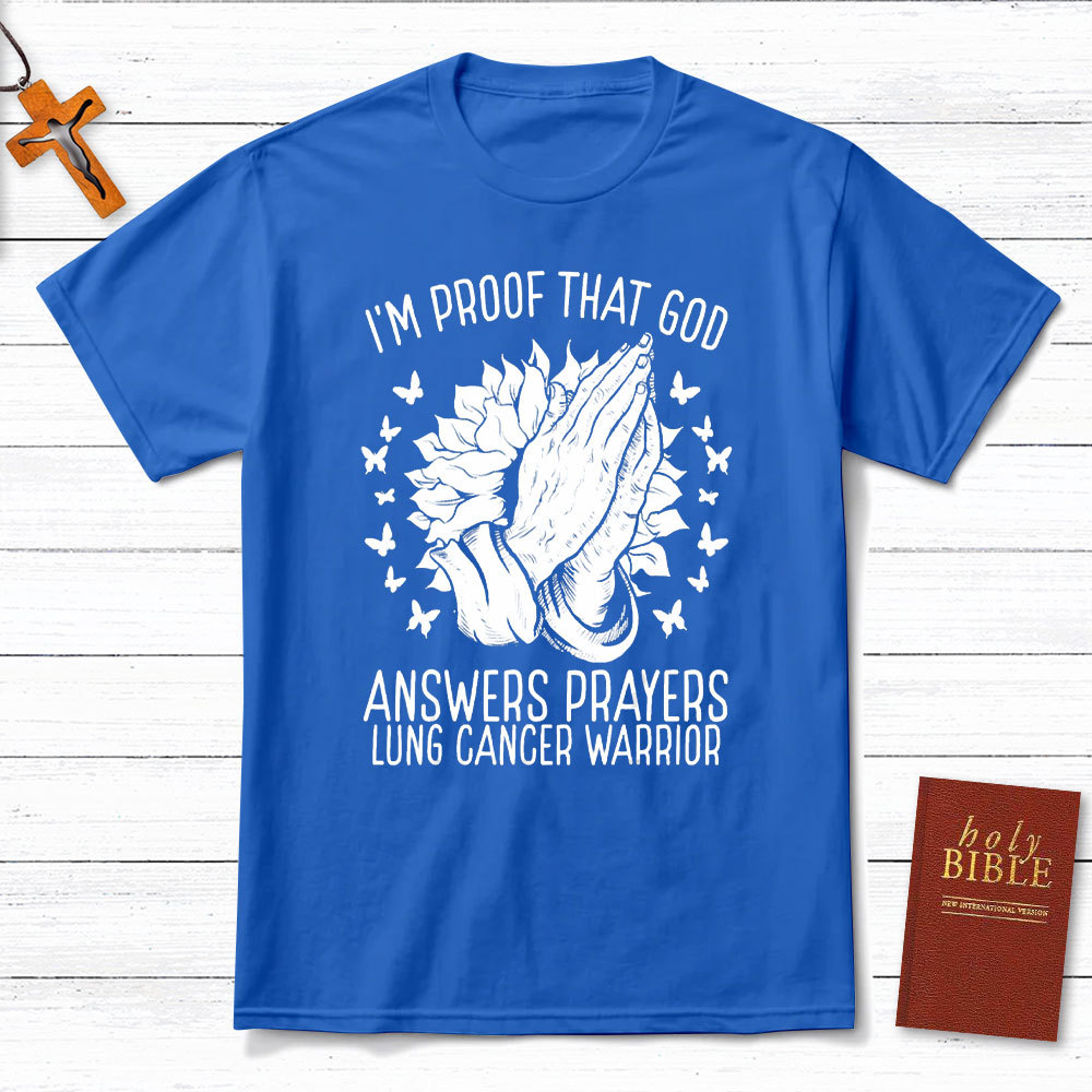 I Am Proof That God Christian T-Shirt