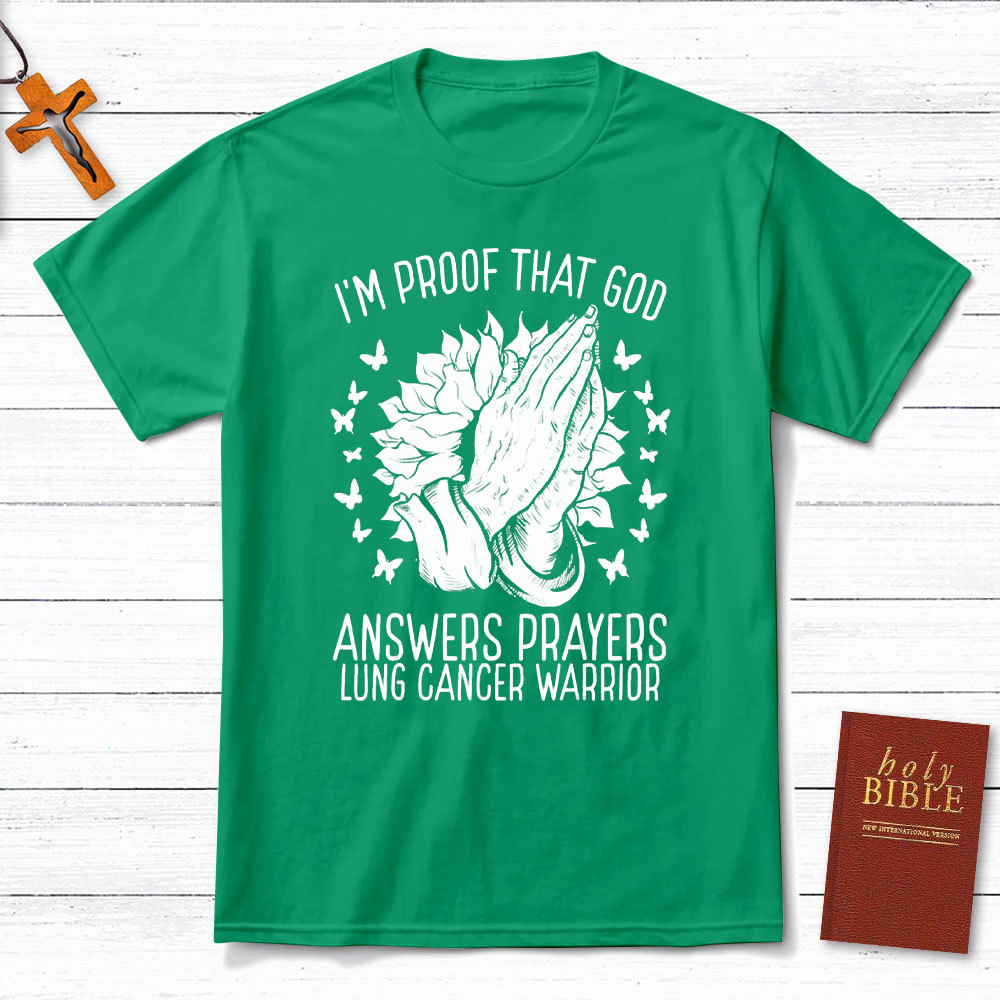 I Am Proof That God Christian T-Shirt