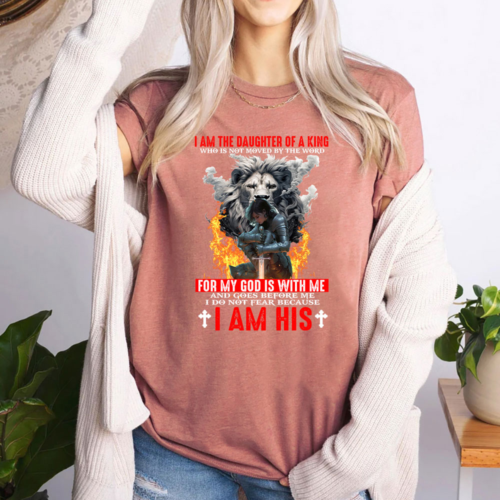I Am The Daughter Of A King Christian T-Shirt