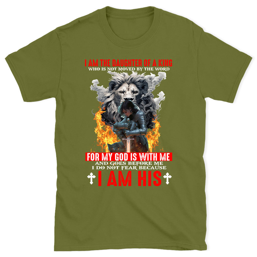 I Am The Daughter Of A King Christian T-Shirt
