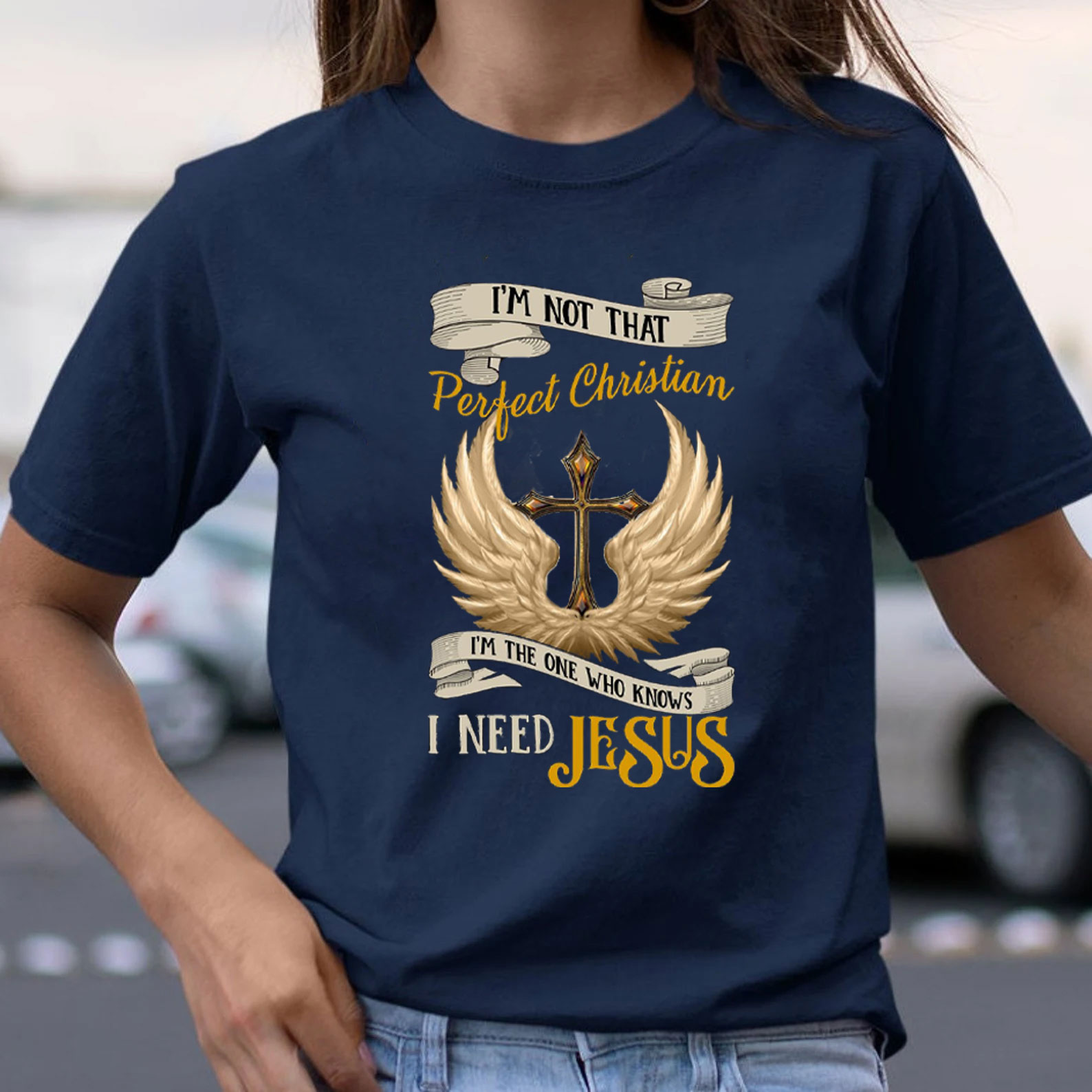 I Am The One Who Knows I Need Jesus Christian T-Shirt