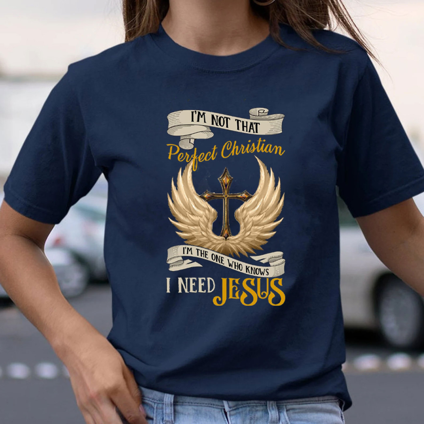 I Am The One Who Knows I Need Jesus Christian T-Shirt
