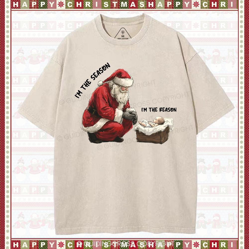 I Am The Reason Christian Washed T-Shirt