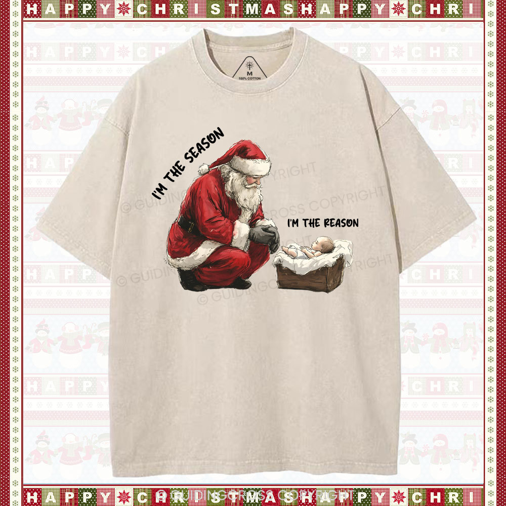 I Am The Reason Christian Washed T-Shirt