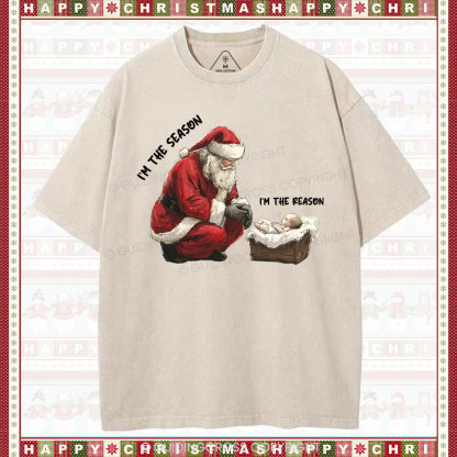 I Am The Reason Christian Washed T-Shirt