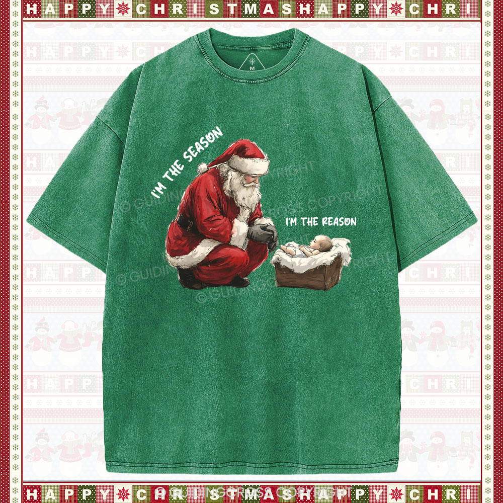 I Am The Reason Christian Washed T-Shirt