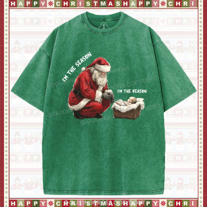 I Am The Reason Christian Washed T-Shirt