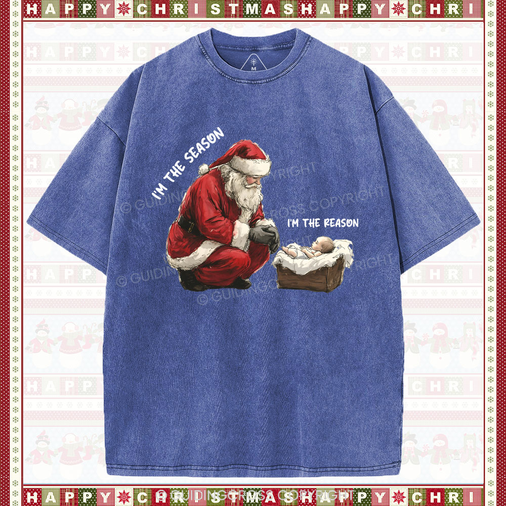 I Am The Reason Christian Washed T-Shirt