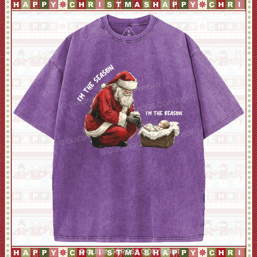 I Am The Reason Christian Washed T-Shirt