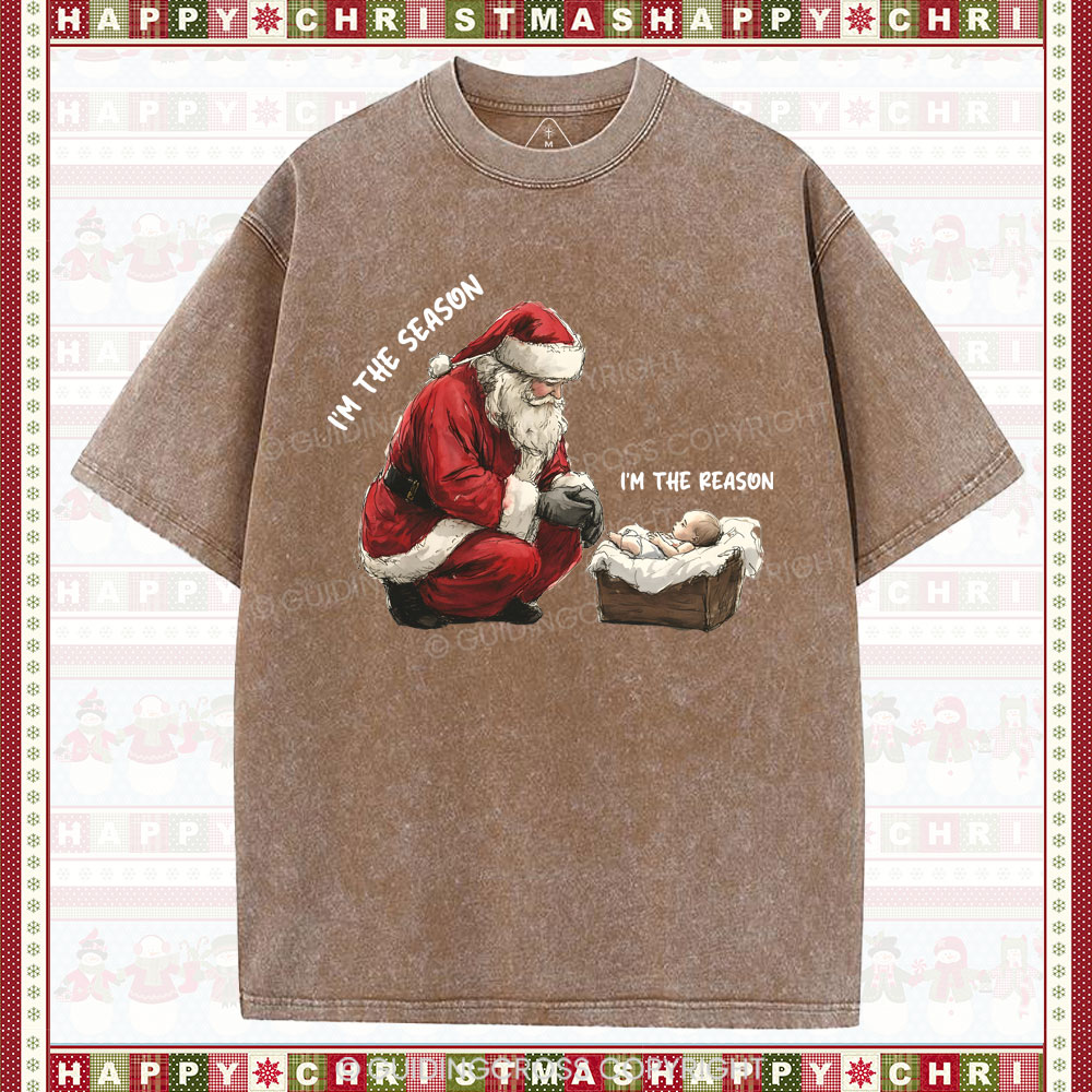 I Am The Reason Christian Washed T-Shirt