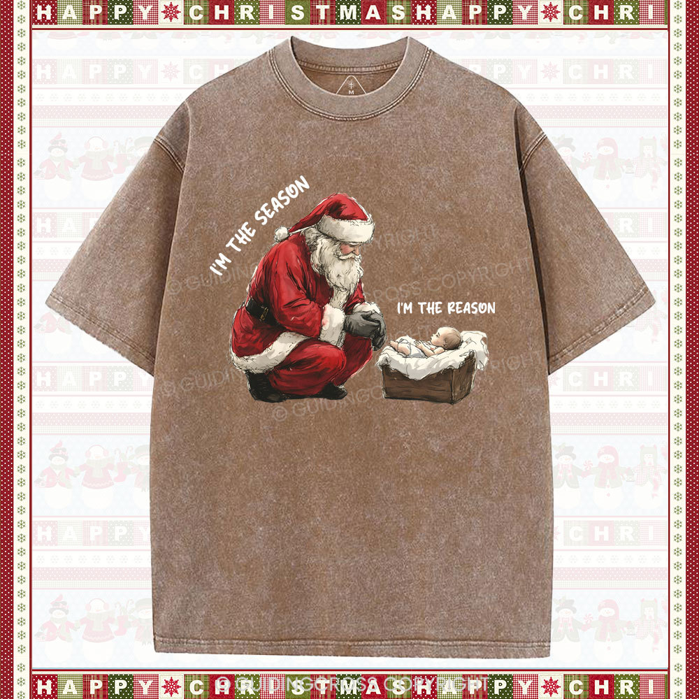 I Am The Reason Christian Washed T-Shirt