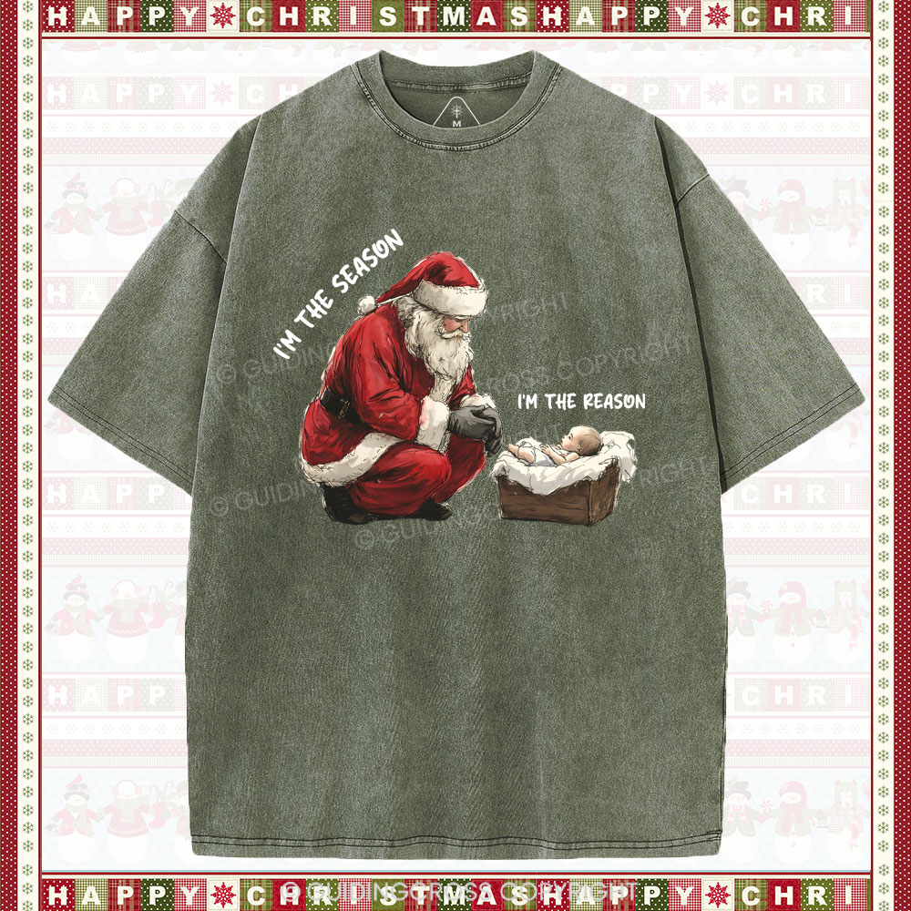 I Am The Reason Christian Washed T-Shirt