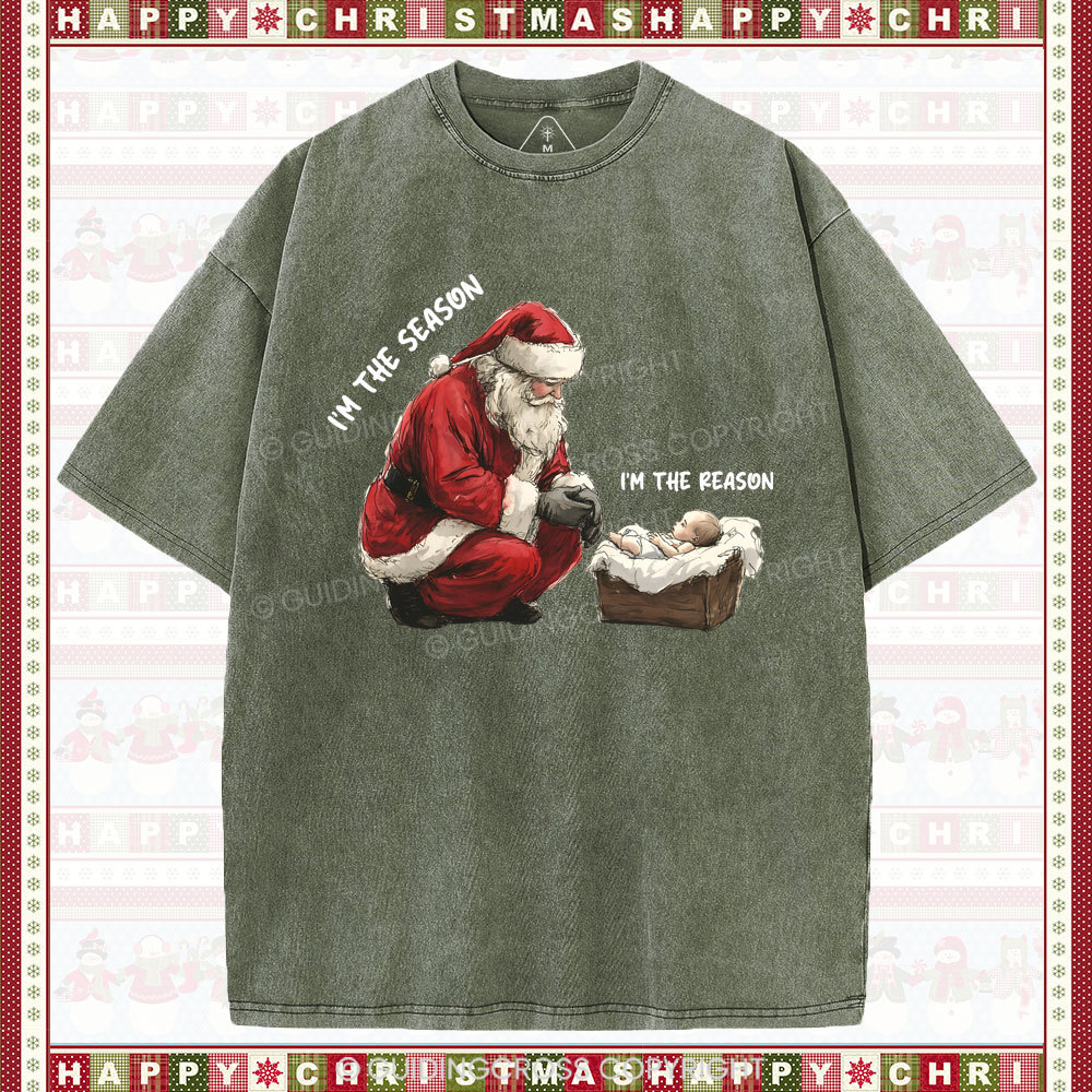 I Am The Reason Christian Washed T-Shirt