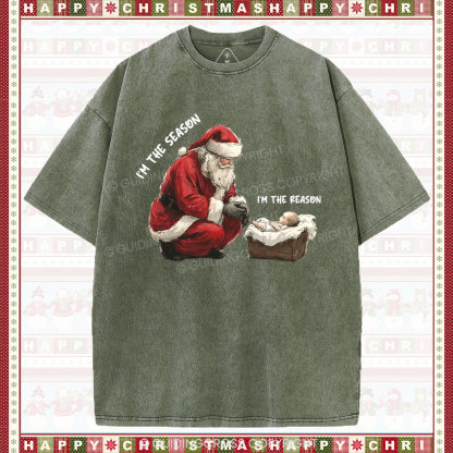 I Am The Reason Christian Washed T-Shirt