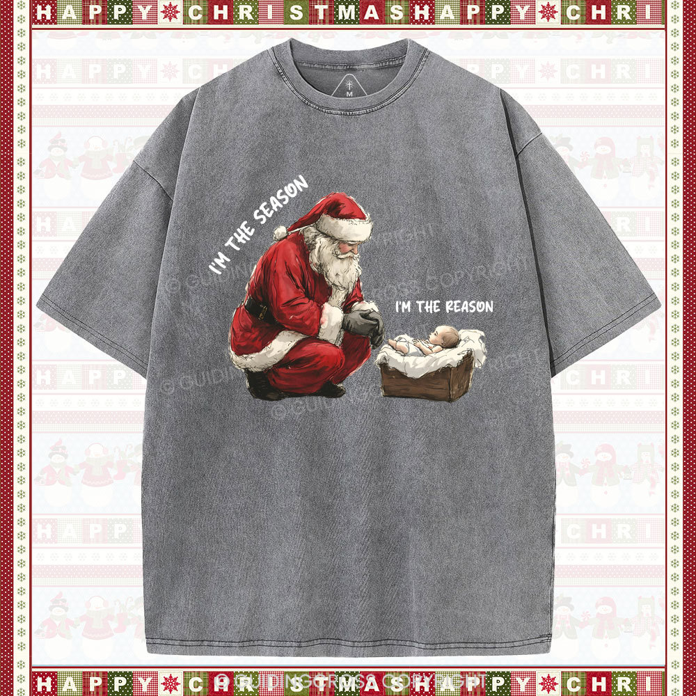 I Am The Reason Christian Washed T-Shirt