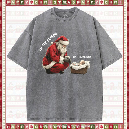 I Am The Reason Christian Washed T-Shirt