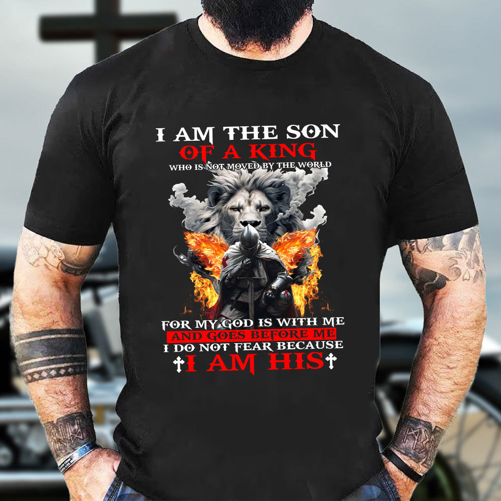 I Am The Son Of  A King Christian T-Shirt