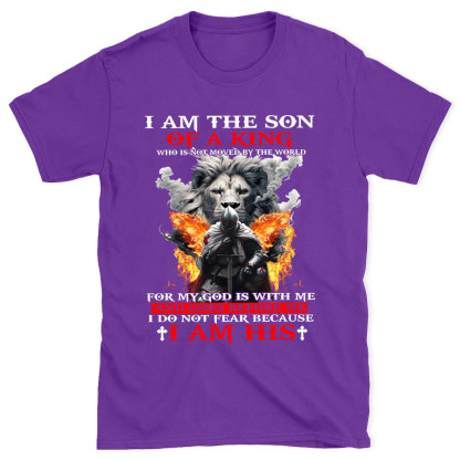 I Am The Son Of  A King Christian T-Shirt
