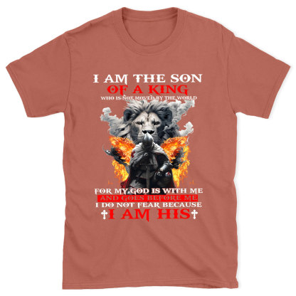 I Am The Son Of  A King Christian T-Shirt