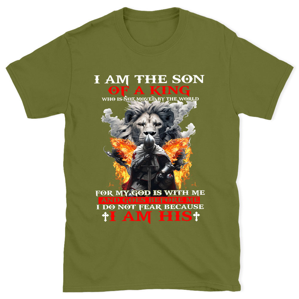 I Am The Son Of  A King Christian T-Shirt