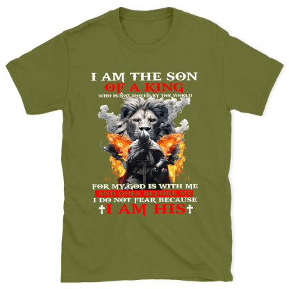 I Am The Son Of  A King Christian T-Shirt
