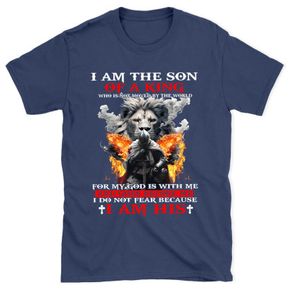 I Am The Son Of  A King Christian T-Shirt