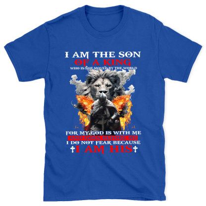 I Am The Son Of  A King Christian T-Shirt