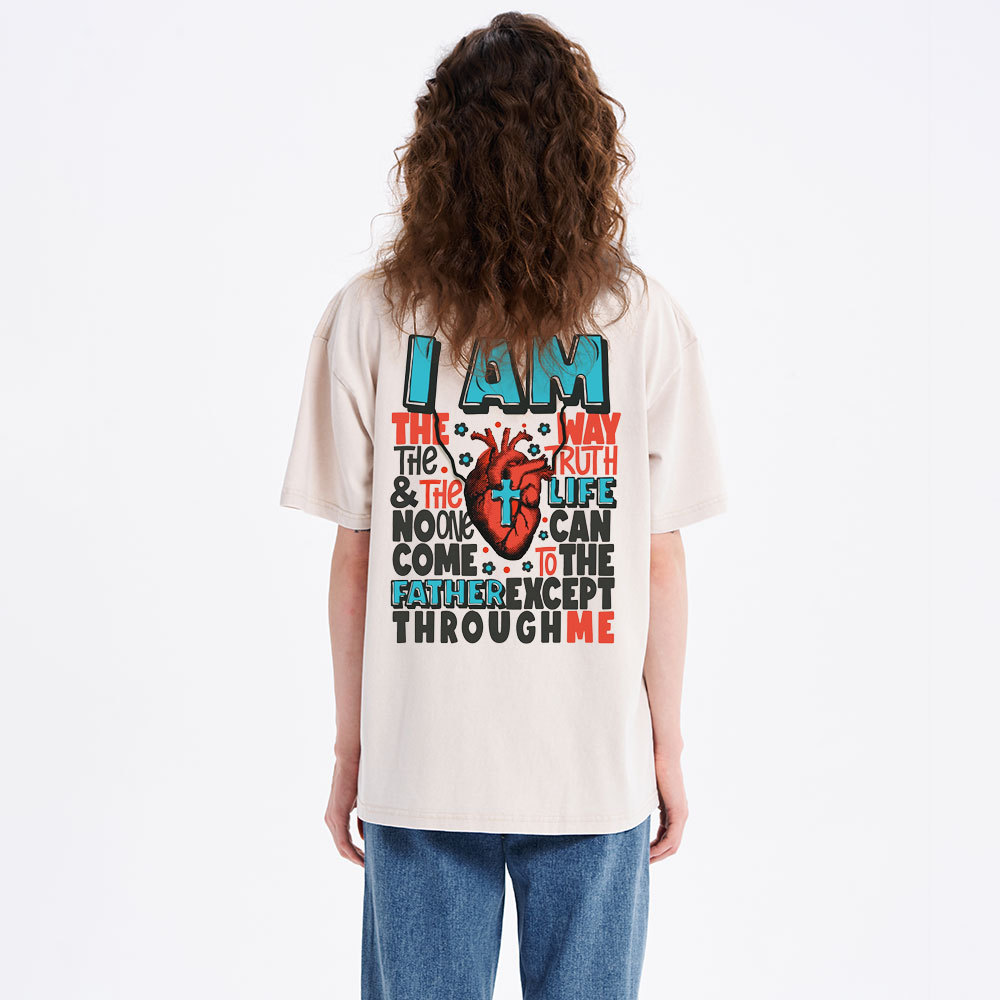 I Am The Way Christian Washed T-Shirt