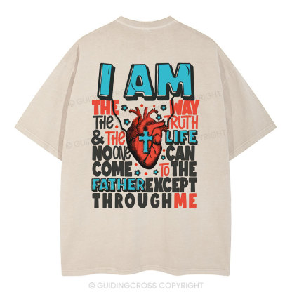 I Am The Way Christian Washed T-Shirt