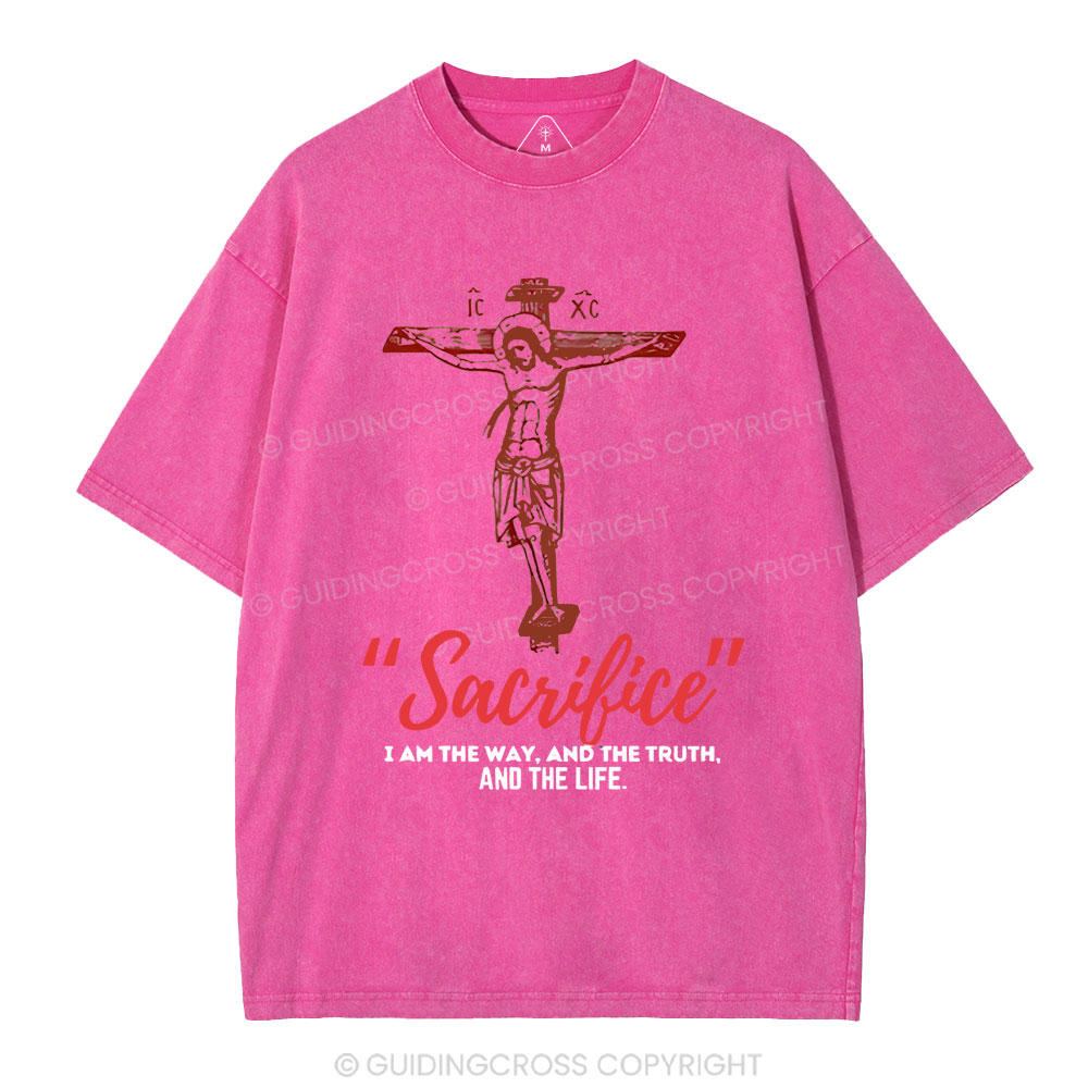 I Am The Way Christian Washed T-Shirt