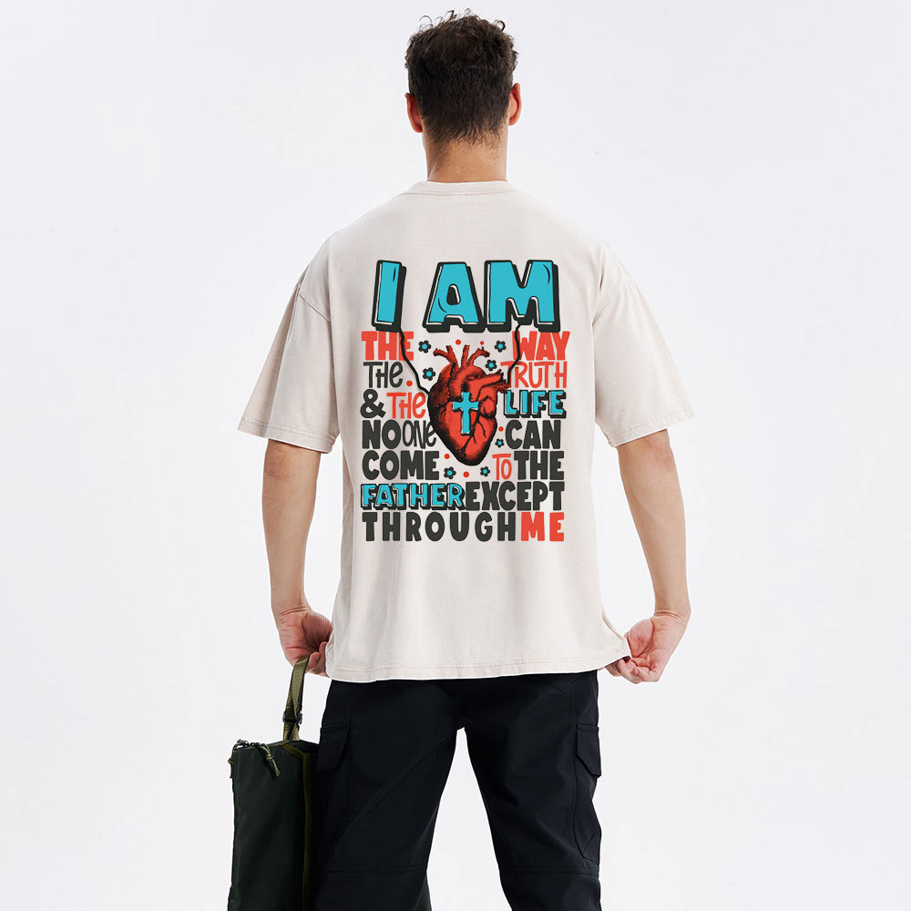I Am The Way Christian Washed T-Shirt