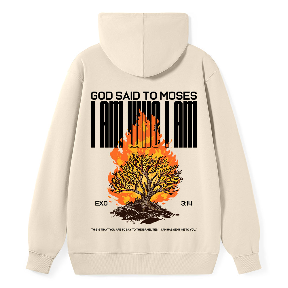 I Am Who I Am Classic Christian Hoodie