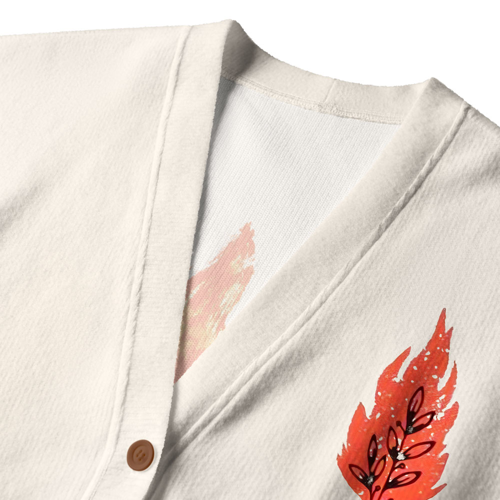 I Am Who I Am Furry Christian Lightweight Cardigan