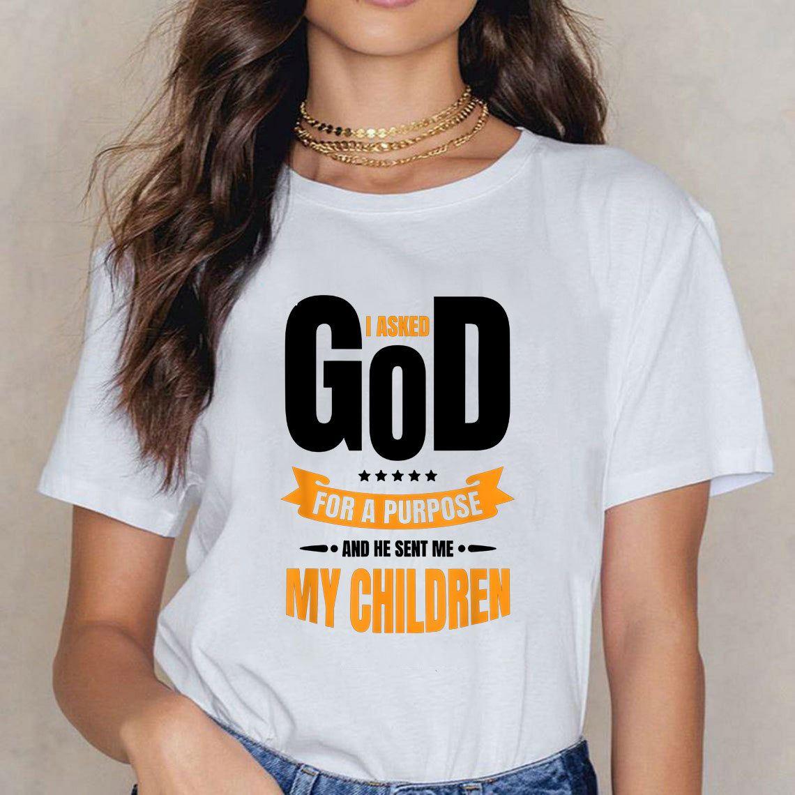 I Asked God For A Purpose Christian T-Shirt