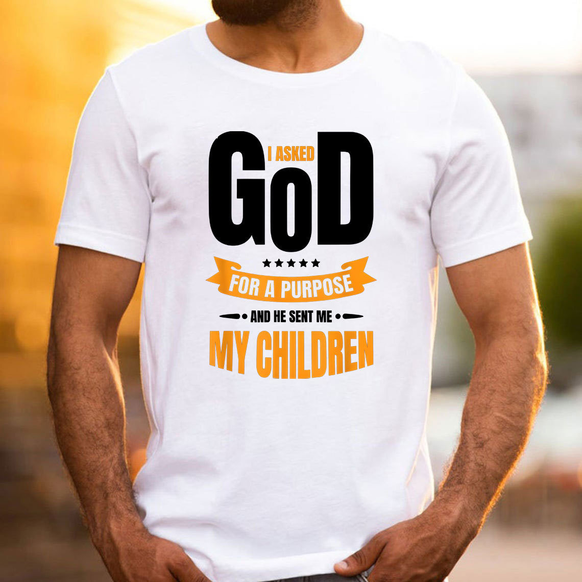 I Asked God For A Purpose Christian T-Shirt