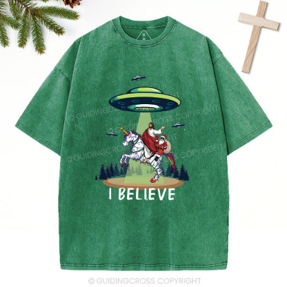 I Believe Christian Washed T-Shirt