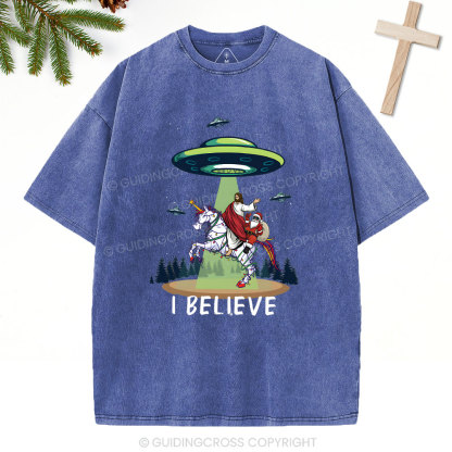 I Believe Christian Washed T-Shirt