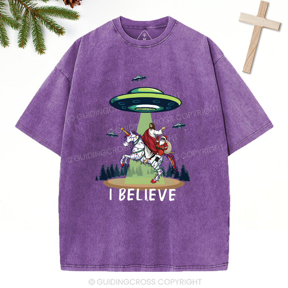 I Believe Christian Washed T-Shirt