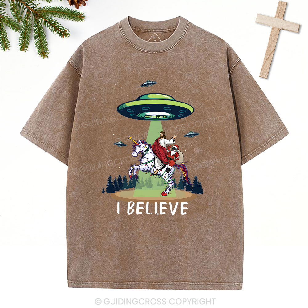 I Believe Christian Washed T-Shirt