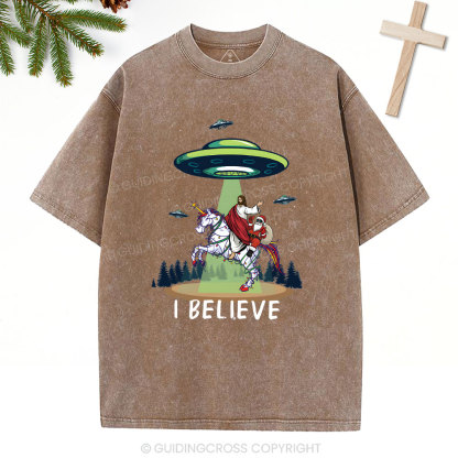 I Believe Christian Washed T-Shirt