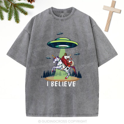 I Believe Christian Washed T-Shirt