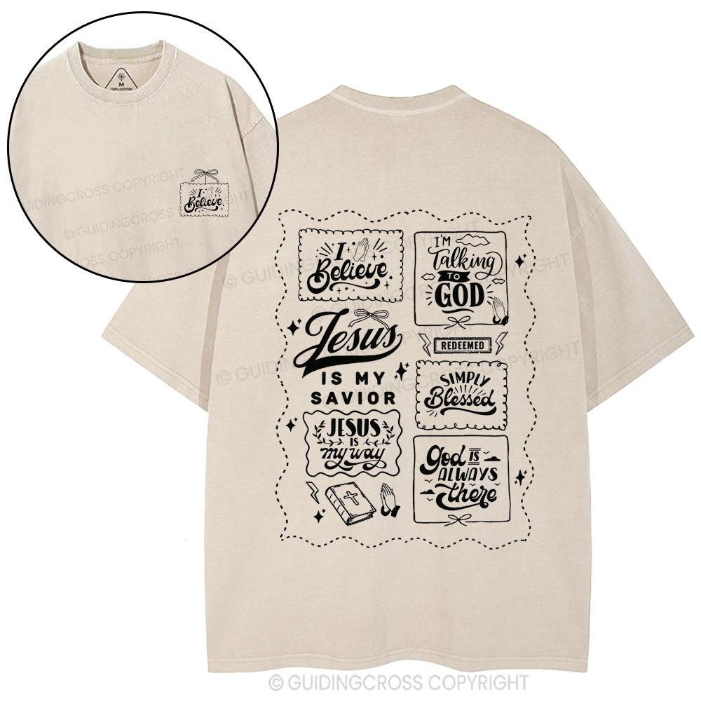 New-Sample Christian Washed T-Shirt Sale - GuidingCross