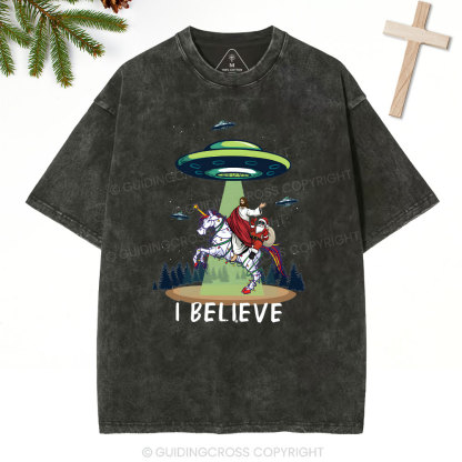 I Believe Christian Washed T-Shirt