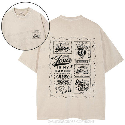 I Believe Christian Washed T-Shirt