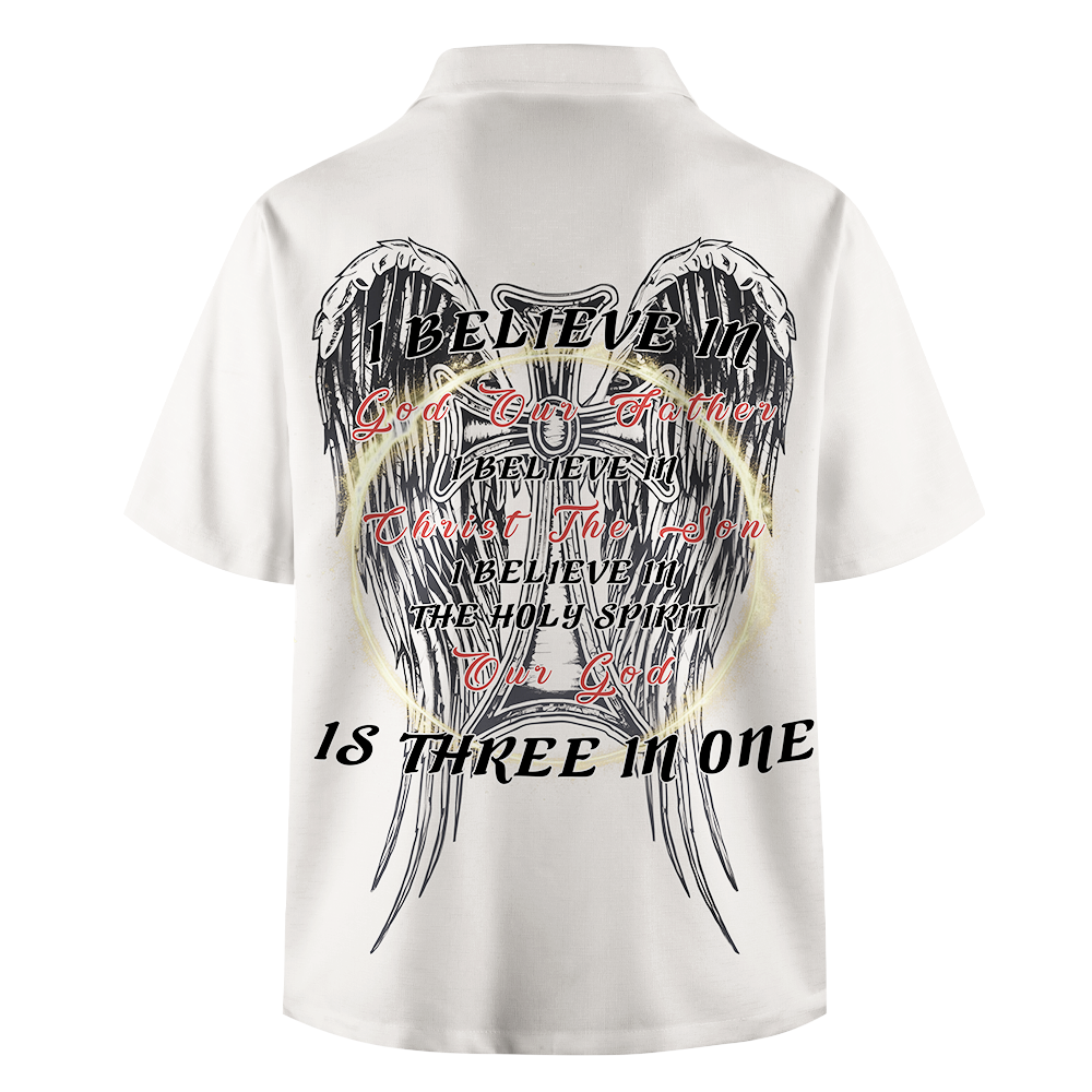 I Believe In Our God Christian Hawaiian Shirt 
