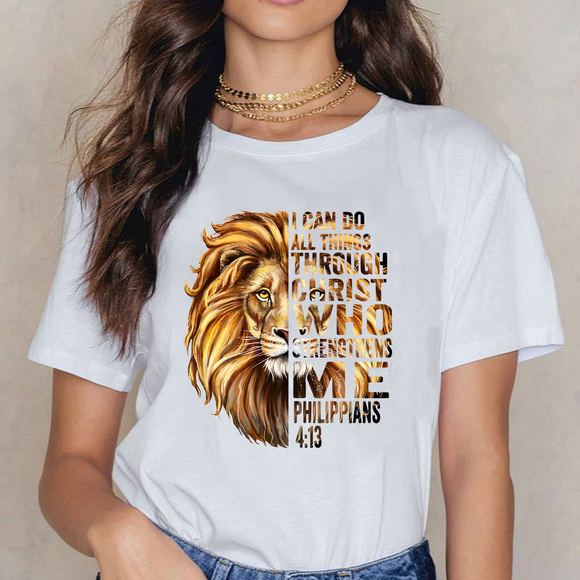 I Can Do All Things Through Christ Who Strengthens Me Christian T-Shirt