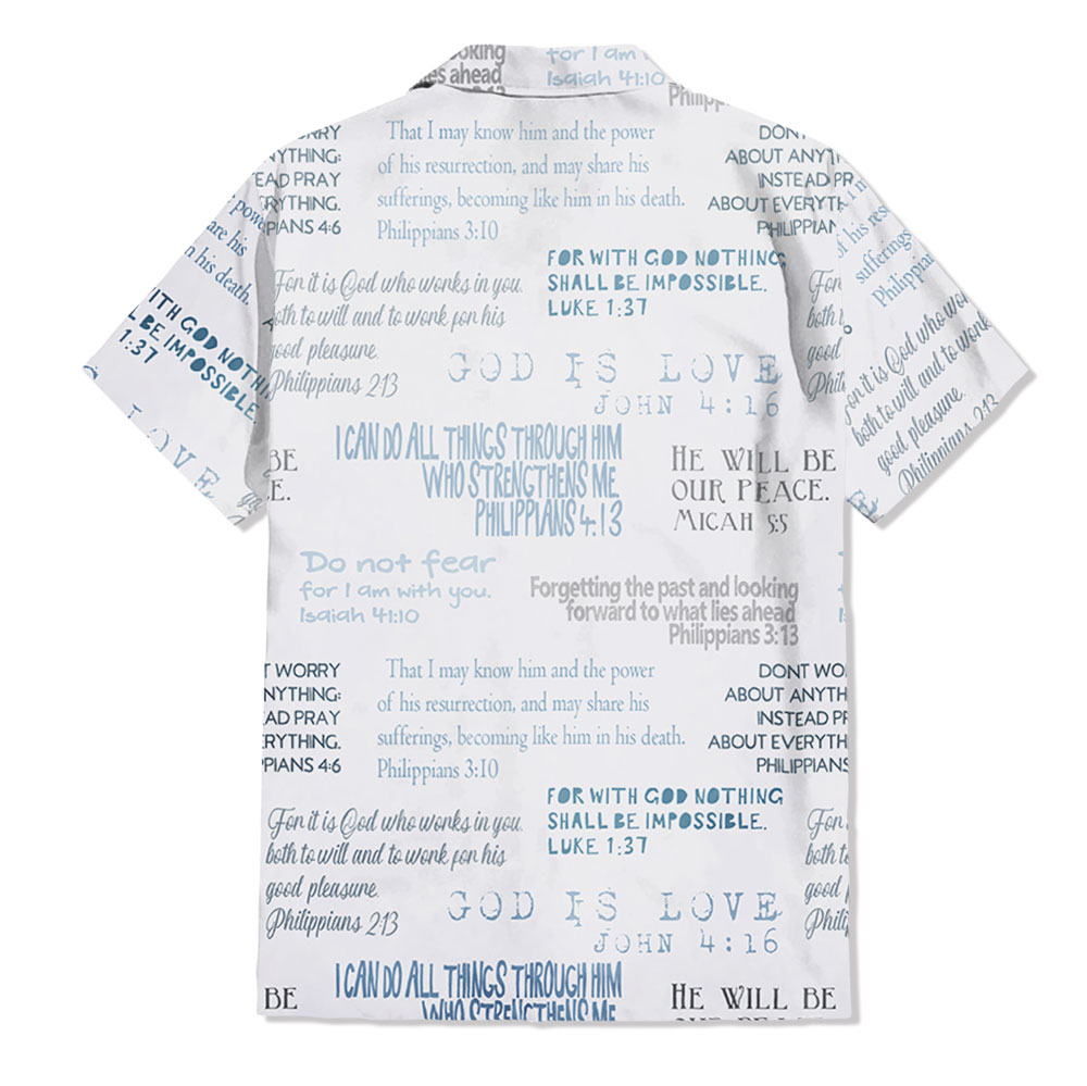 I Can Do All Things Christian Hawaiian Shirt
