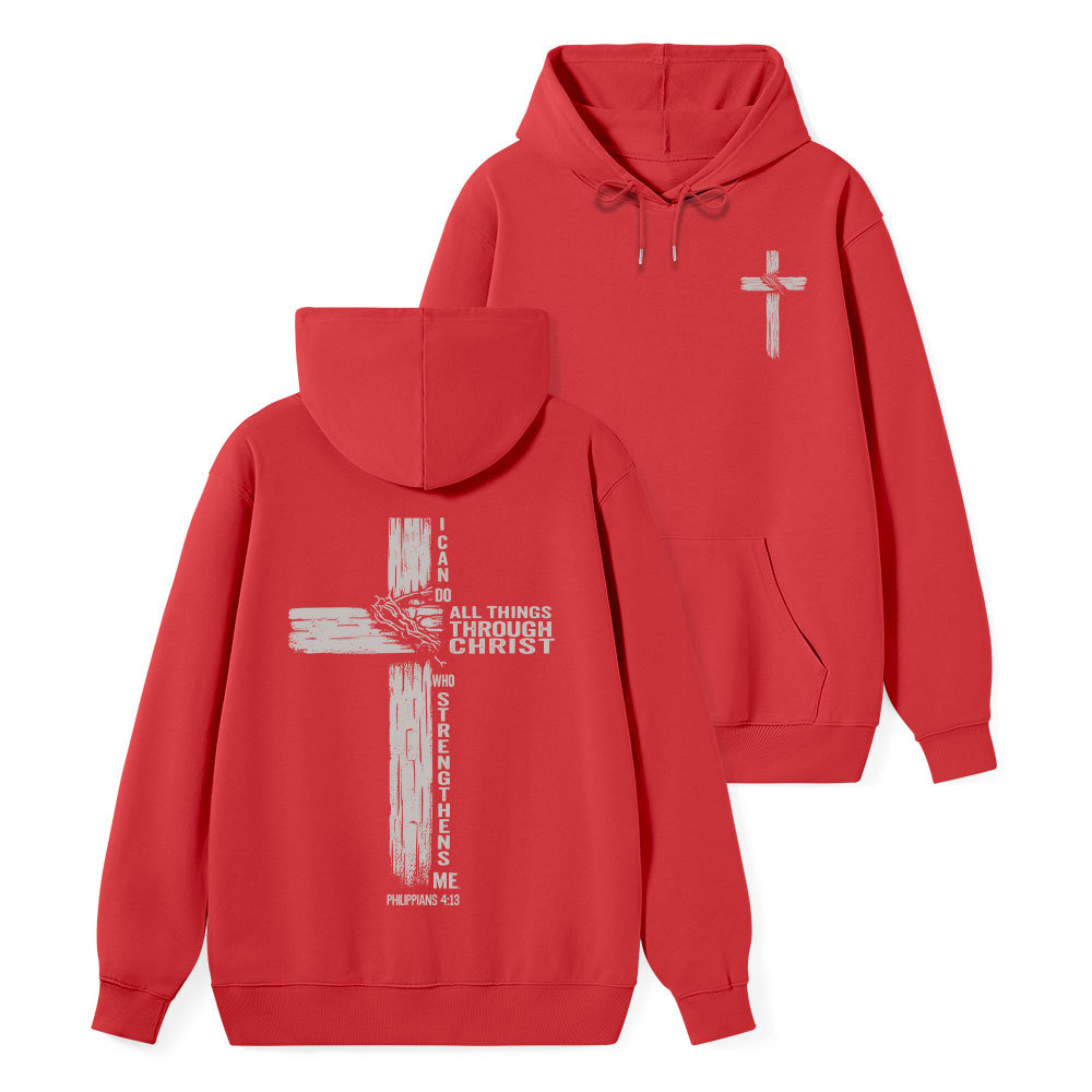 I Can Do All Things THrough Christ Christian Classic Hoodie